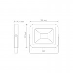 LED-прожектор MAXUS FL-01 30W 5000K LED-прожектор MAXUS FL-01 30W 5000K